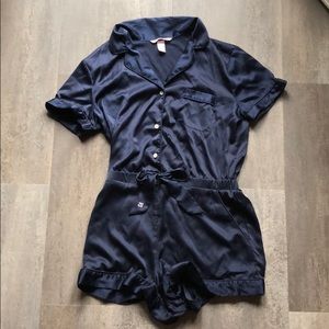 Navy VS Sleep Romper